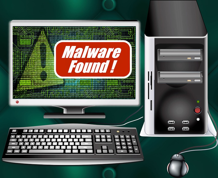 nalezen malware