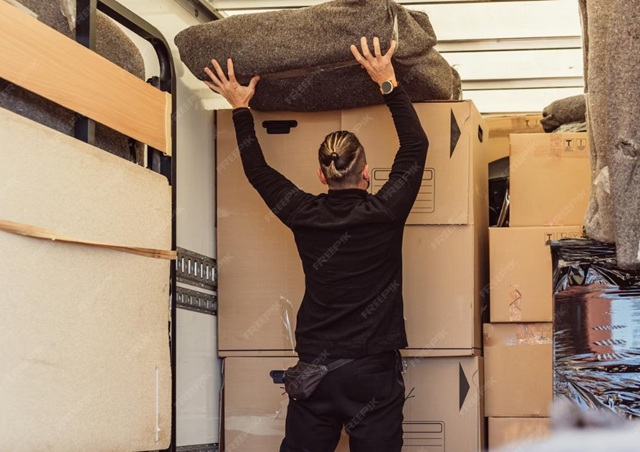 stěhování věcí